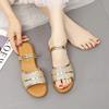 Fashion Woman Shoes Wedges Heel Open Toe Sandals for Women Wholesale Vintage Casual Original Comfortable and Elegant Low Price Footwear