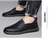 Men's Soft Leather Non-Slip Casual Business Shoes