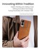 NILLKIN for Samsung Galaxy S25 Edge 5G Case Qin Pro Flip Leather Case Camera Slide Ultra-Thin Case Lens Protection Cover