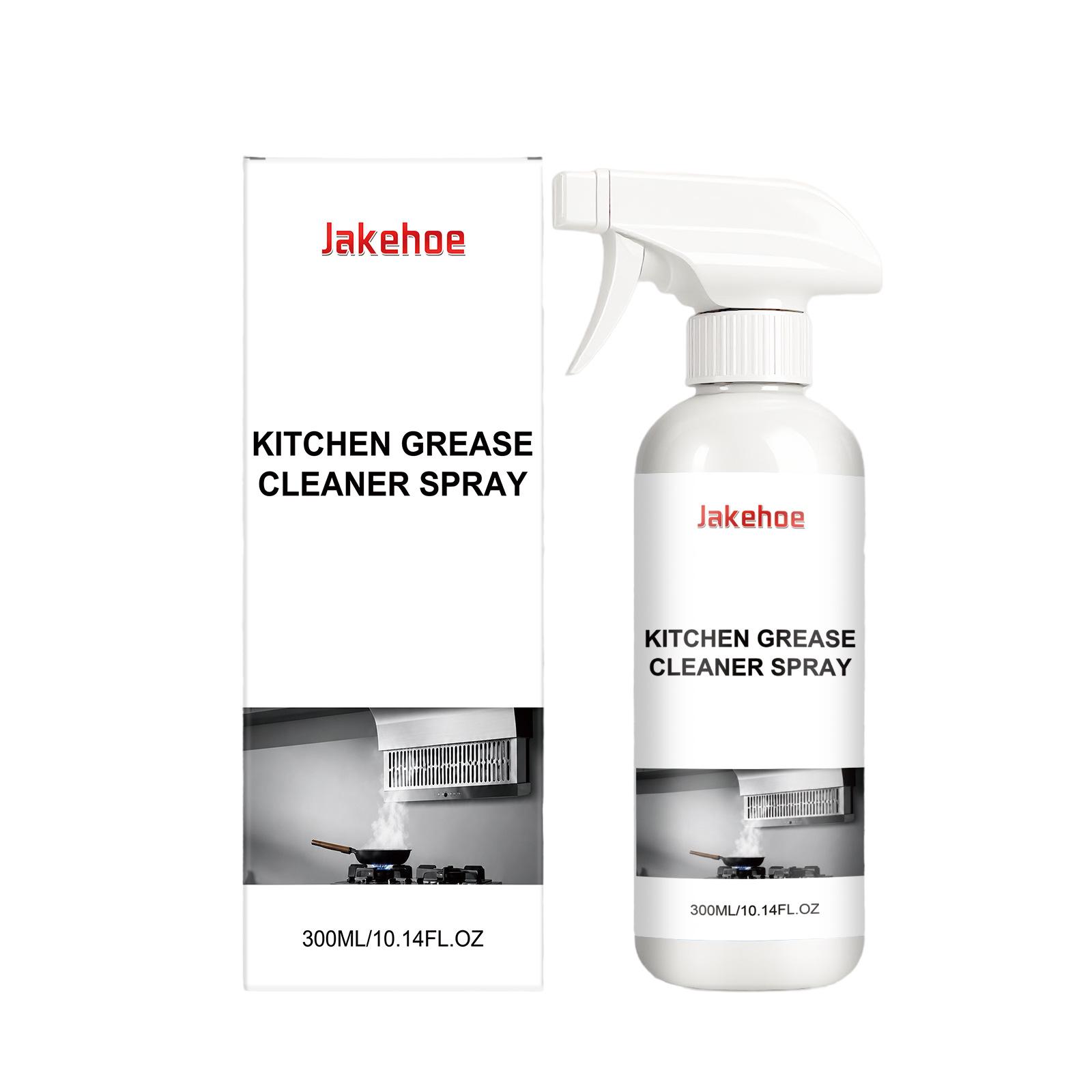JAKEHOE Очищающий спрей для кухонных жирных пятен для бытовой техники и вытяжек