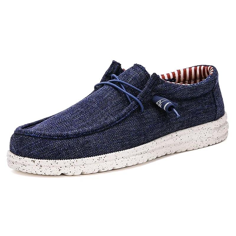 Men's Casual Shoes Light Non-slip Loafer Flat Shoes Outdoor Sneakers Vulcanized Shoes for Men