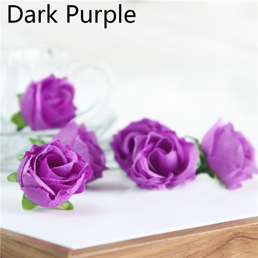 Oranament Floral Mother's Day Gifts Fake Bouquet Wedding Decoration Artificial Rose Flower Heads