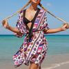 European & American Beach Cover-Up Cardigan - Seaside Vacation Robe & Bikini Swimsuit Dress