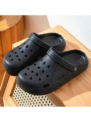 Sommer Damen Clogs, Lässige und Vielseitige Gartenschuhe, Umweltfreundliche Eva Hausschuhe für Paare, Doppelt verwendbare Strandschuhe