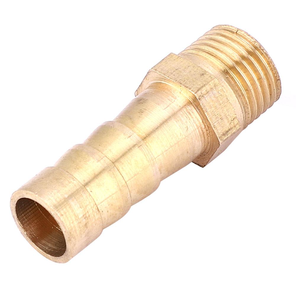 5pcs G1Celsius8 Male Thread Barb Connector Brass Pipe Fitting Connector Joint for Gas Liquid