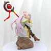 Frieren Beyond Journey'S End Frieren Figure Pink Hair With Magic Staff Pvc Action Figure Collectible Model Doll