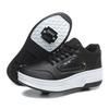 Children Shoes Two Wheel Kids Roller Skates For Boys Detachable Shoes With Wheels Outdoor Sport Sneakers For Kids Girls Gifts