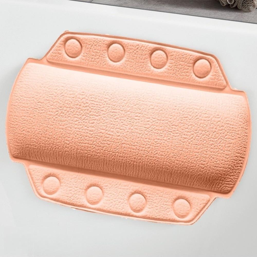 Neues PVC Nacken-Badewannen-Kissen Weich mit Saugnapf SPA Badekissen 22x33cm Nackenstütze Bad Kopfstütze für die Badezeit