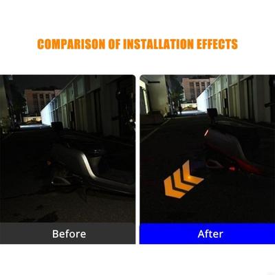 28GC Motorcycle LED Underbody Projection Light 2pcs Suitable for Eye Catching and Safe Night Riding Enhances Your Ride's Look