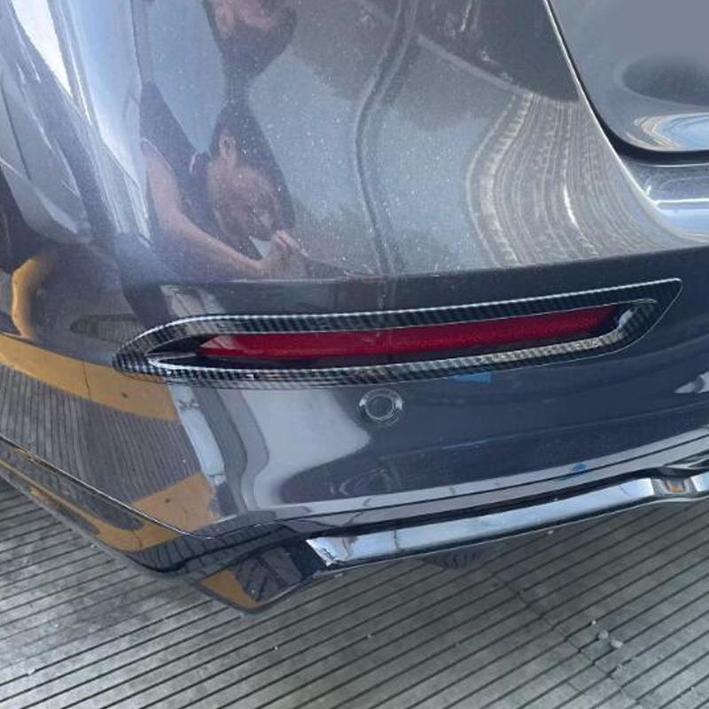 Car Eyebrow Rear Fog Light Lamp Frame ABS Plastic Decoration Cover Trim For Honda Accord 11th 2024 Exterior Accessories