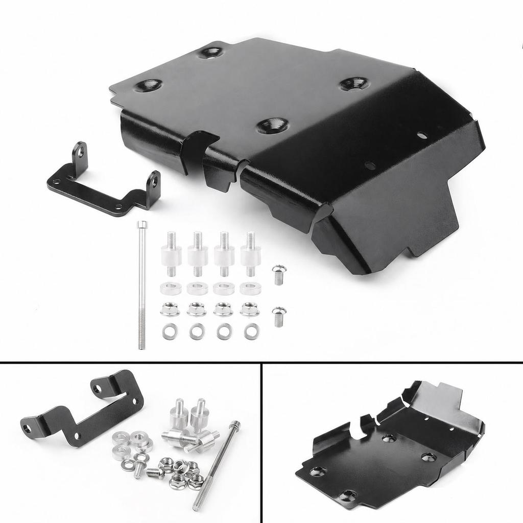 Engine Protector Bash Guard Skid Plate Set For F650 F700 F800 GS 2008-2017