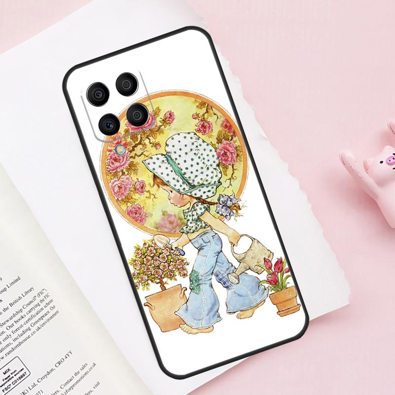 Sarah Kay pattern Case For Samsung Galaxy M52 M32 M12 M13 M53 M51 M31 M11 M14 M34 M54 M16 M36 M56 M15 M35 M55