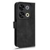 For Itel P65 Leather Case Skin-Feel Anti-Drop Wallet Flip Phone Cover