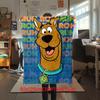 Halloween fantasy comedy adventure cartoon movie Scooby-Doo blanket soft home furnishing nap decoration four seasons warm Sherpa blanket U13