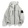 Men’s 2024 Spring Windproof Hooded Fashion Jacket – Casual Waterproof Versatile Outerwear Trend