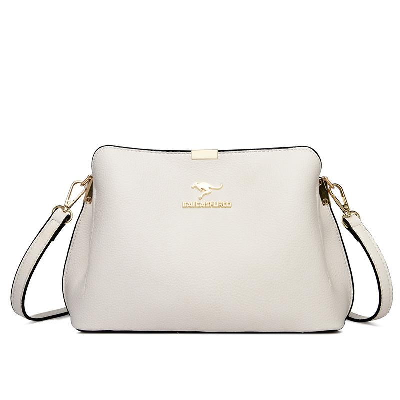 Light Luxury Retro Women's Shoulder Bag High-quality Fashion Women's Crossbody Bag Expansion Design Large Capacity Mother Bag