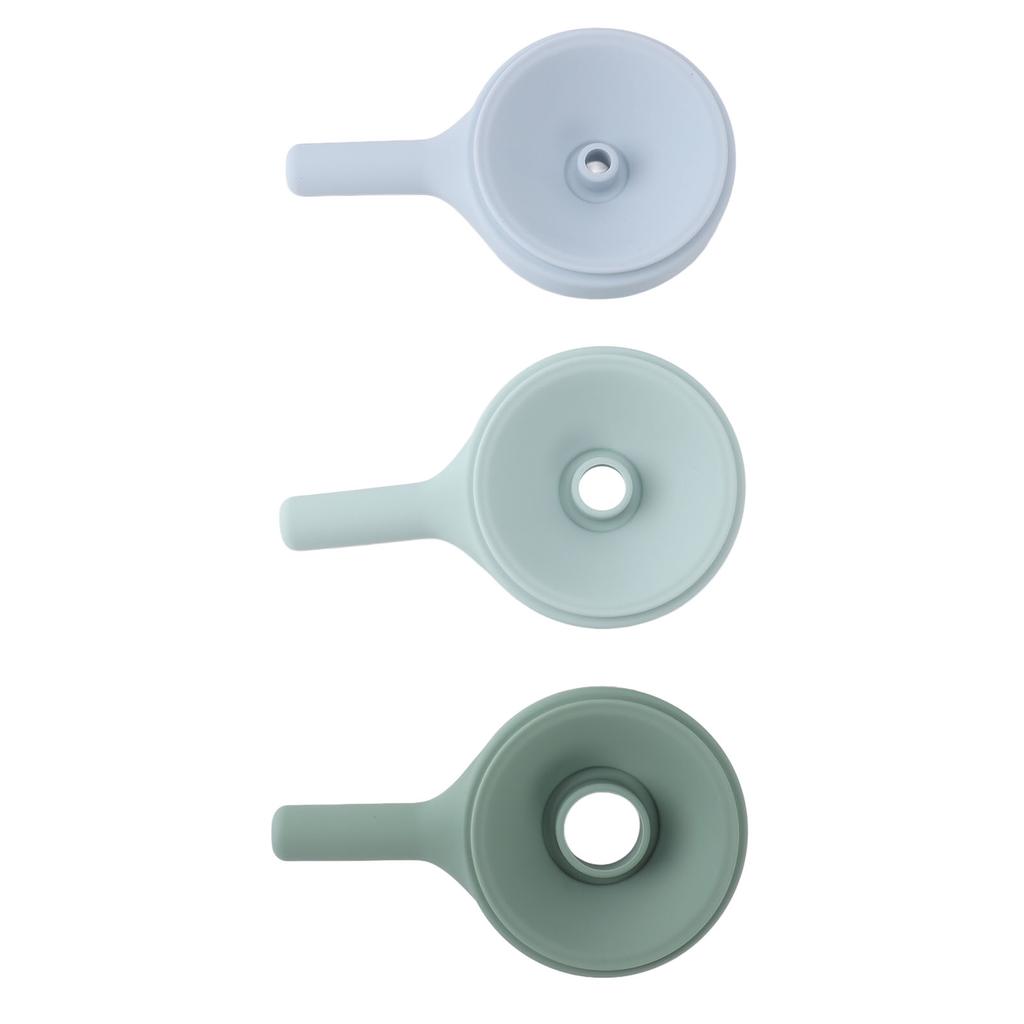 Scoop Sensory Toy Silicone Folding Early Education Sensory Bin Accessories Sensory Funnels Set for T