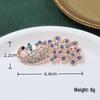 Elegant European & American Peacock Rhinestone Brooch - Versatile High-End Fashion Accessory