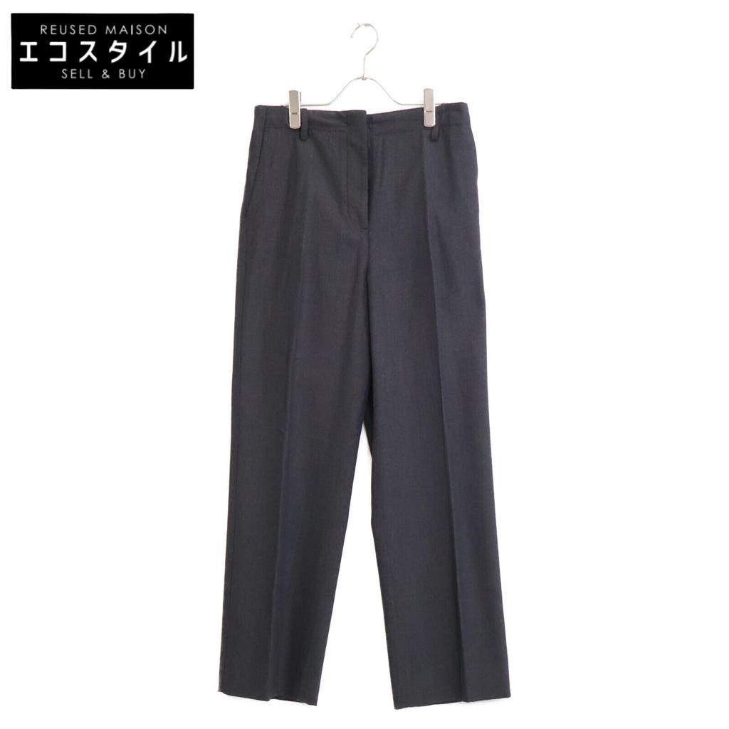 BACCA Charcoal wool rayon twill trousers Bottoms 36 charcoalUsed
