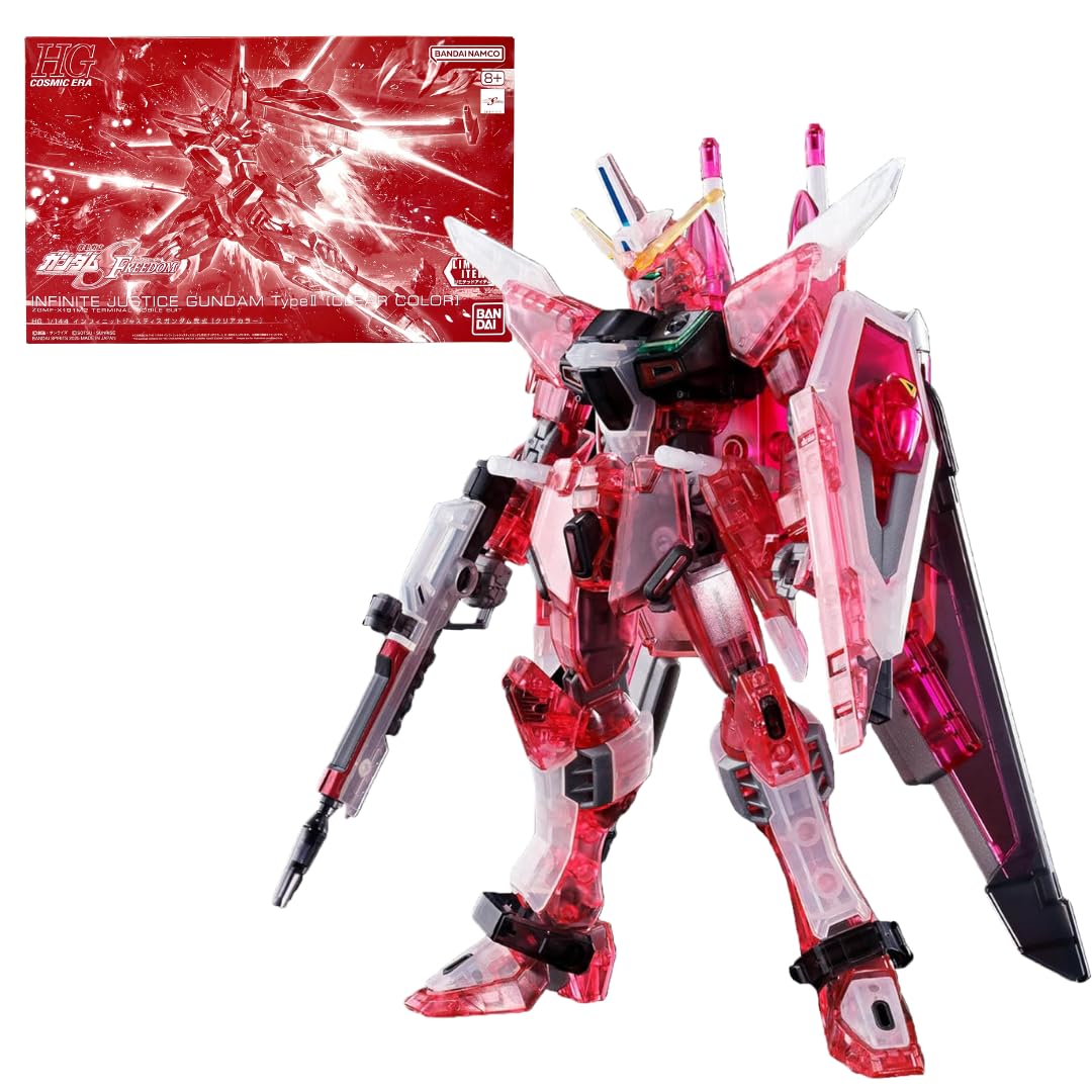 

HG Infinite Justice Gundam Mobile Suit Gundam SEED FREEDOM 1/144 Type-2 [Clear Color] [Event Exclusive]