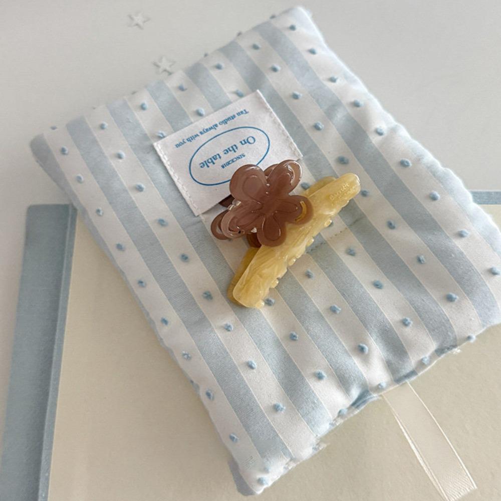 

Hairpin Flower Hair Clip Colorful Acetate Shark Clip Personalized Small Grab Clip Vacation Style 2