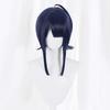Cosplay Wig with Net, Utsumi Elise Purple, Heat-Resistant Wig