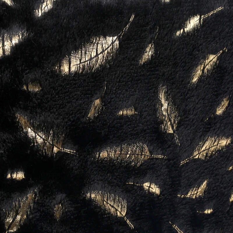 1Pc Plush Thick Leaf Pattern Soft Cushion Covers Sofa Couch Pillow Pillowcase 43x43CM