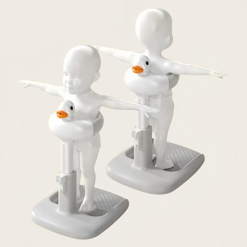 Baby Standing Bath Table Adjustable Height Folding Children's Bath Device Bath Stand Non-Slip Children's Bath Stand For Home Use