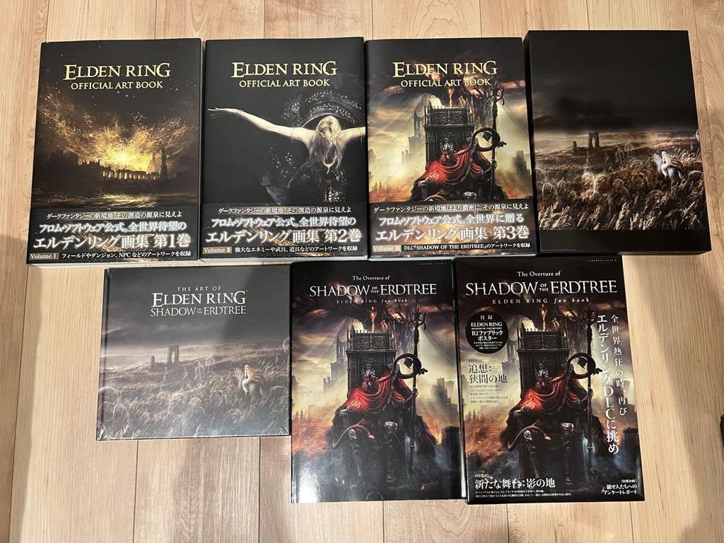 [USED] ELDEN RING Elden Ring Official Art Book Set