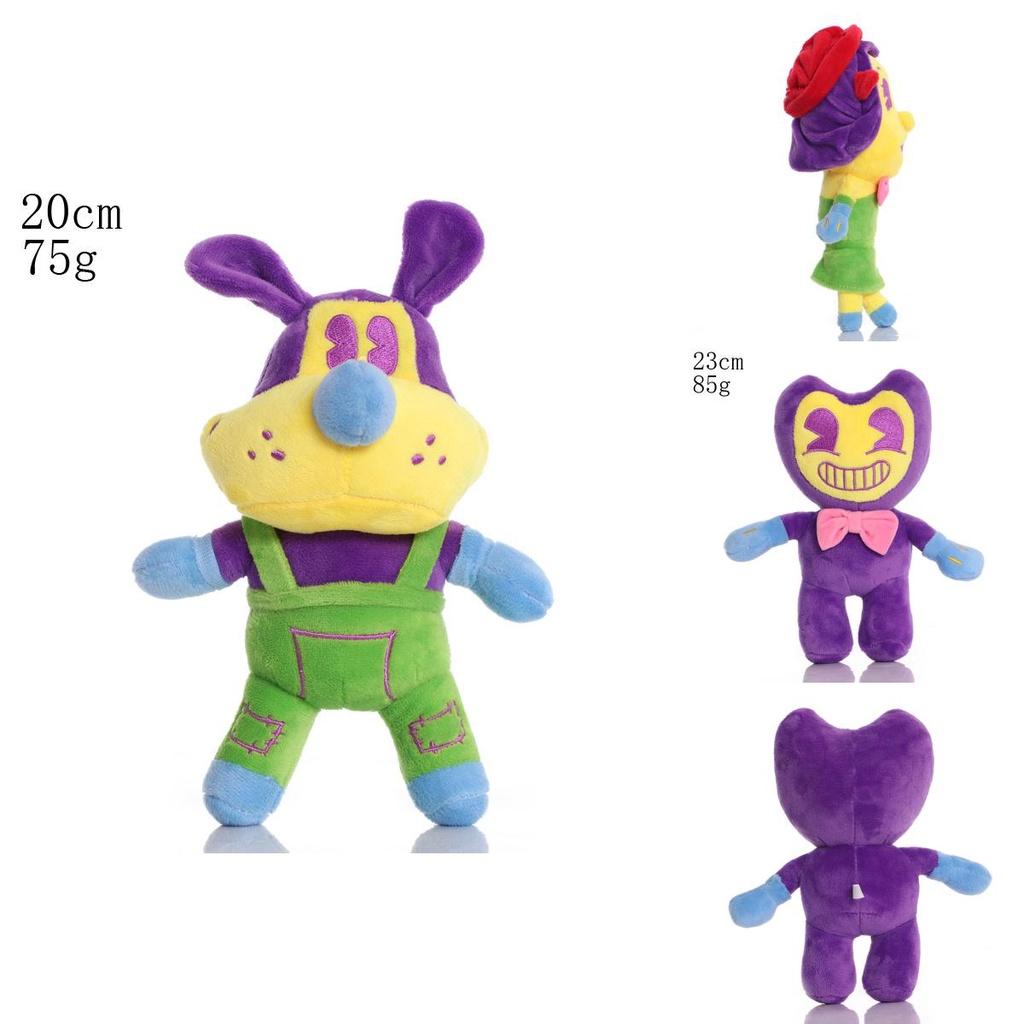 Colorful Bendy And The Ink Machine Plush Doll Figure Toy Perfect For Collectors