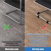 12 Pcs Chair Leg Floor Protector Chair Legs Tips Caps Chair Feet Cover 25mm 1 Inch Slides No Scratches
