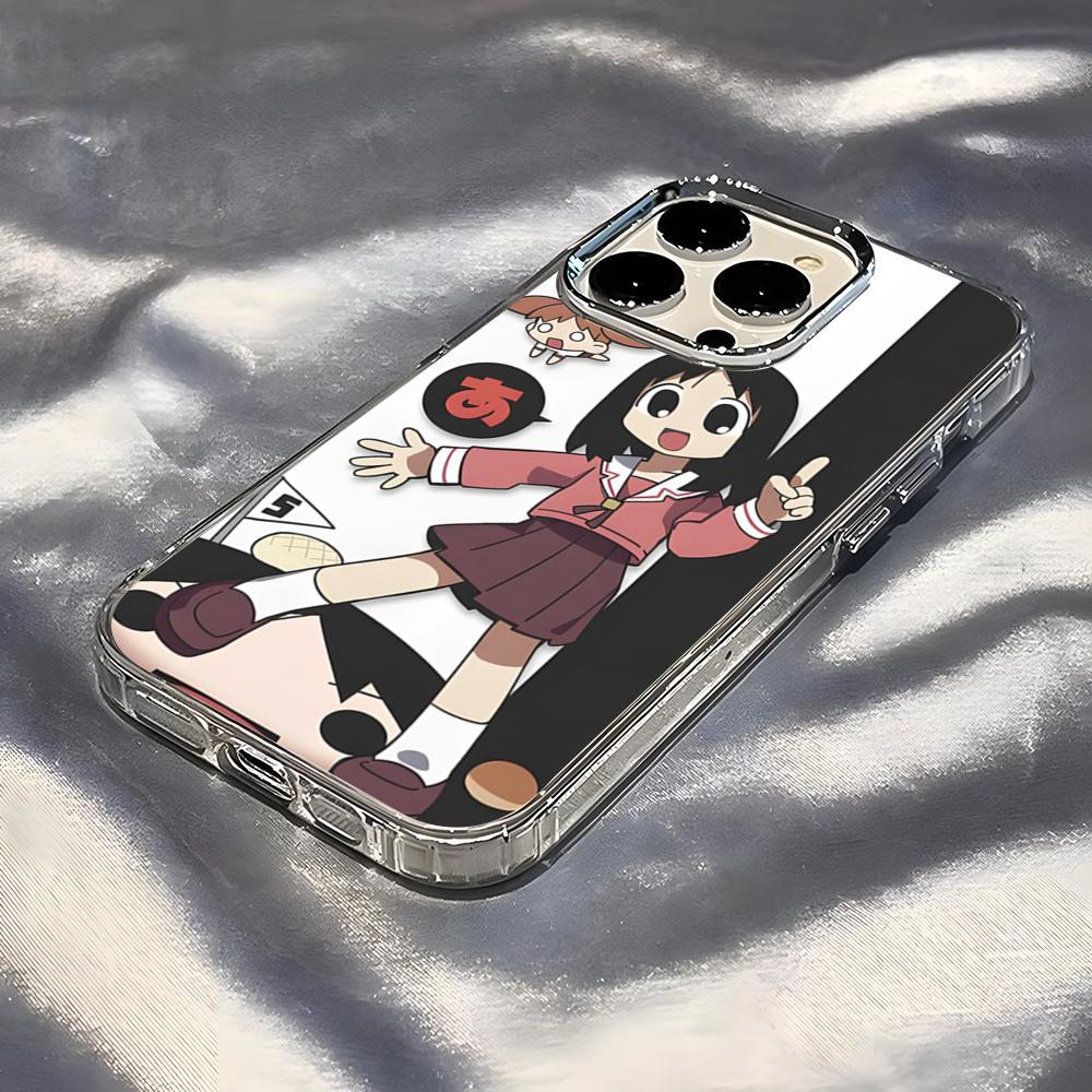 Azumanga Daioh Osaka Ayumu Phone Case For IPhone 17 Pro Max 16 15 14 Pro Max IPhone 13 Pro Max 11 Plus Transparent Cover