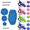 1Ensemble Housse de Siège de Fauteuil Dentaire Housse Protectrice Haute Élasticité Matériel de Dentiste Instrument de Dentisterie Kit de Protection de Siège