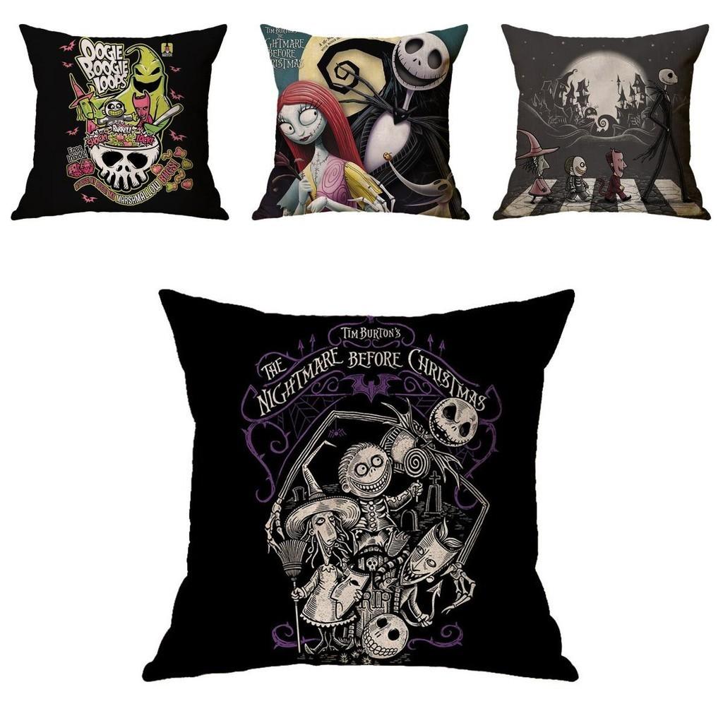 The Nightmare Before Christmas Cartoon Cushion Cover Perfect For Home Decor And Sofa