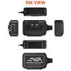 SE3 Dual AHD 1080P Waterproof HD Motorcycle DVR Without Screen, Support TF Card / Cycling Video / Parking Monitoring