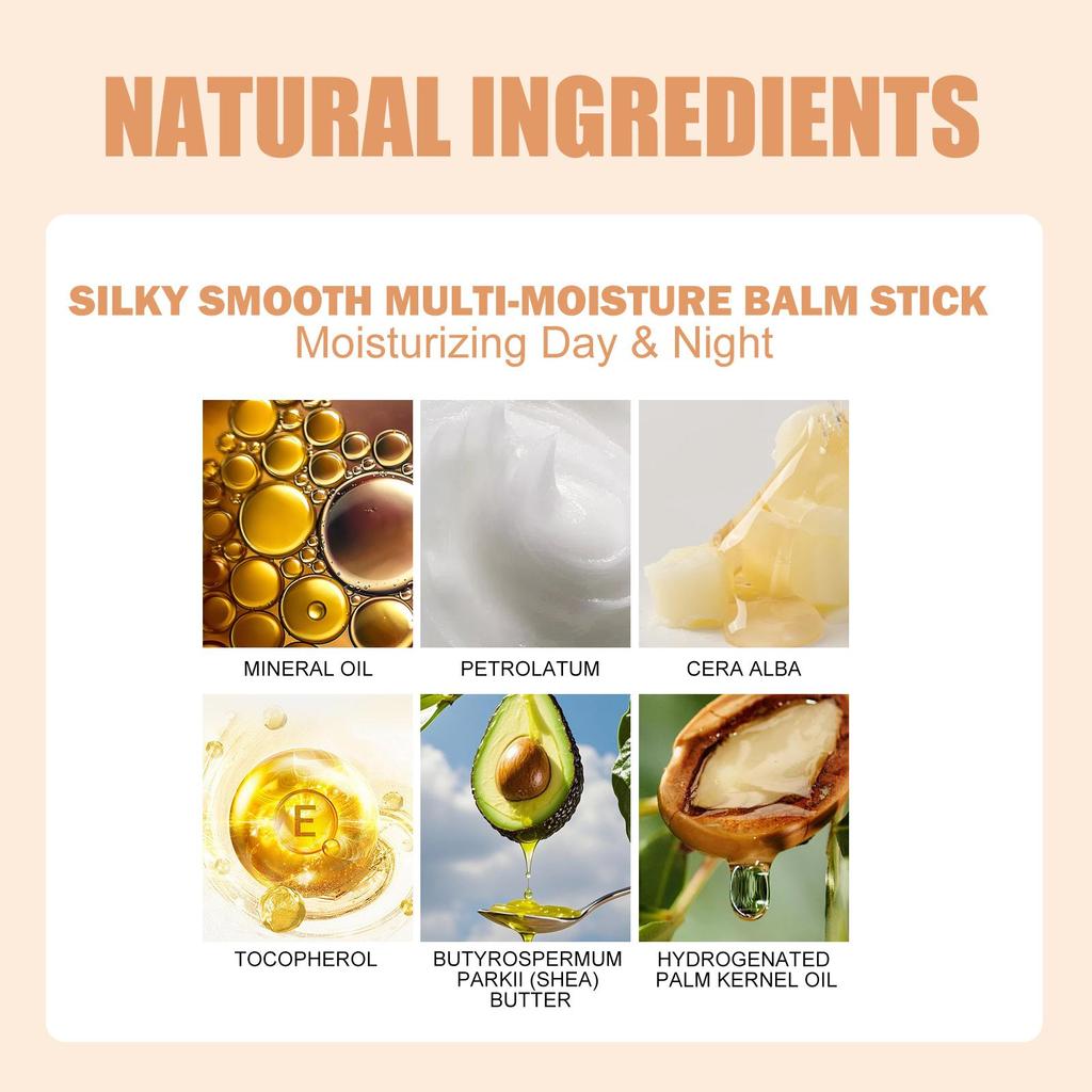 OUHOE Anti-Wrinkle Moisturizing Cream Stick, Moisturizes and Anti-Wrinkle for Face and Neck, Brightens Skin, Reduces Fine Lines and Dark Spots, 7g