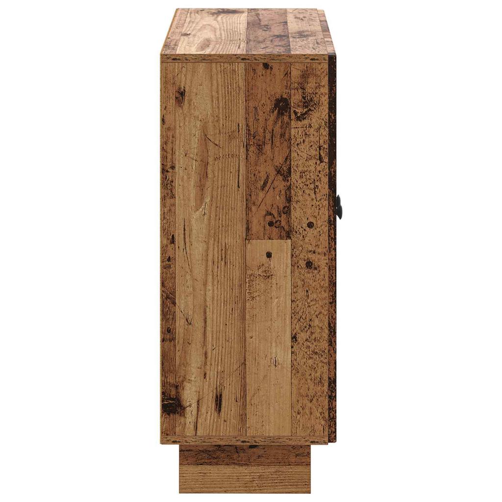 Bathroom Storage Cabinet EDE Reclaimed Wood 59.5 x 31 x 80 cm