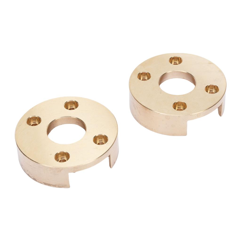 2pcs 1 8 RC Car Brass Weights Fit for Axial RC Crawler Car Counterweight Upgrade Parts Exquisite Craftsmanship