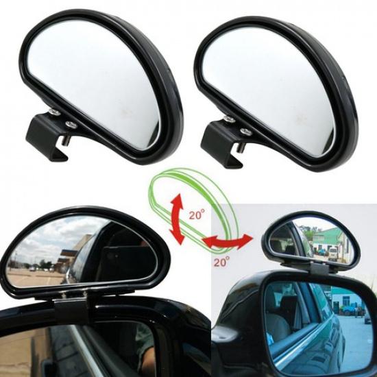 2pcs Blind Spot Mirrors, Adjustable Car Auxiliary Universal Wide Angle Mirror