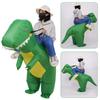HarnyLoom Christmas Halloween Dinosaur Cosplay Adult and Child Inflatable Funny Costume for School Theater and Parties Kigurumi, Costume, Costume,