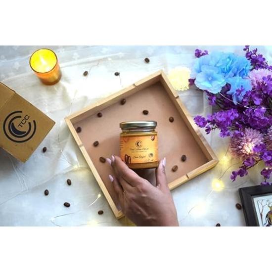 The Coffee Clique | Classic Original + Creamy Caramel | Beaten Coffee Paste | Cafe Like Cappuccino At Home | Combo of 2 | 500 Grams