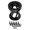 Universeller 101MM 76MM 51MM Spurverbreiterung Schwarz Autoteile Aluminium Lenkradnabenadapter off Boss Kit Lenkradabstandshalter