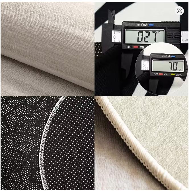 Living Room Carpet Art Irregular Color Abstract Home Bedroom Bedside Mat Easy To Care Cloakroom Coffee Table Rug Tapis 