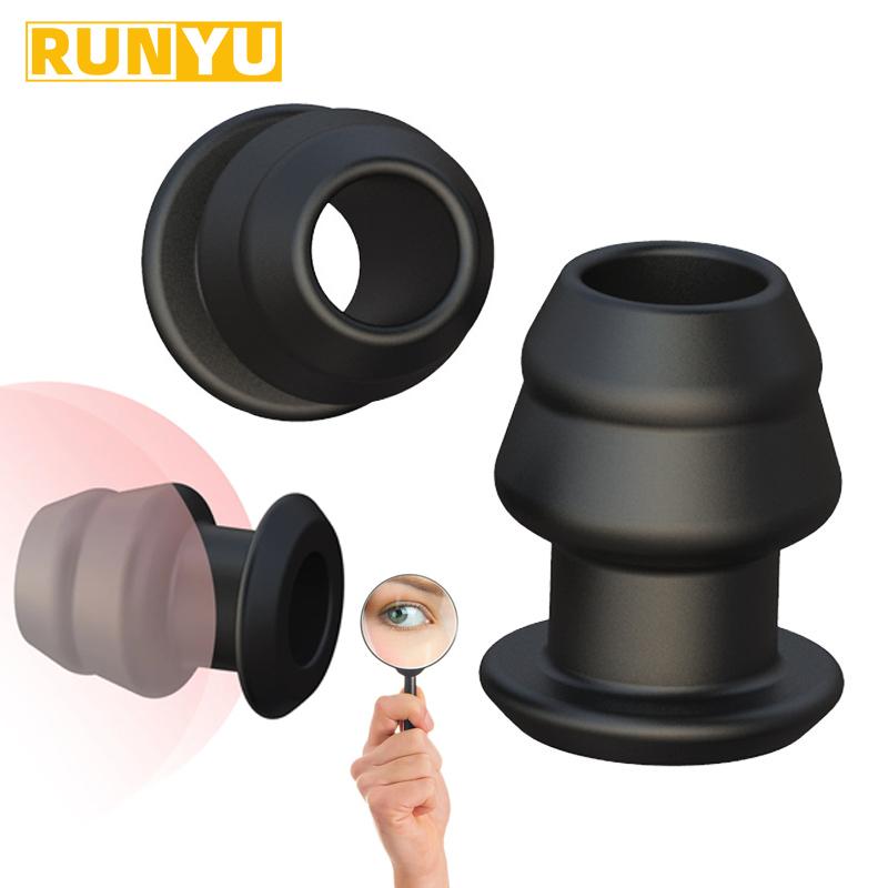 Hollow Butt Plug Dilation Anus Expansion Ass Dilator Female Pussy Expander Toy For Men