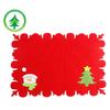 Luxurious Christmas Santa Place Mat Table Runner Mat Crafted For Holiday Cheer