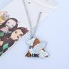 Demon Slayer Tanjiro, Sabito & Makomo Masks Keychain, Rabbit Necklace, Muzan
