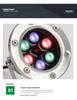 6W Rechargeable LED Underwater Spotlight