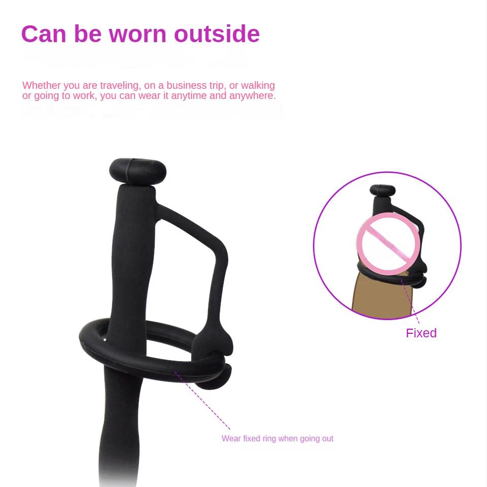 Silicone Hollow Urethral Catheter Dilator Horse Eye Irritation Adult Sex Toy Men Gay Penis Plug Insertion Urethral Cathe