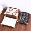 Solid Wood Jewelry Storage Tray Walnut Storage Box Jewelry Store Home Rings Necklaces Bracelets Organizer Family Store Display