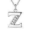 Explosive Jewelry Export Silver Jewelry Necklace 26 Letter Necklace A-Z Accessories